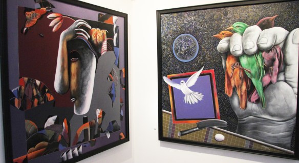 Exhibition of Paintings by B.D.Dethan-Kaviyoor santhosh